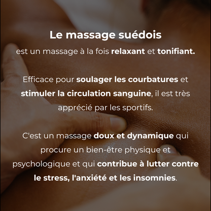 MASSAGE SUÉDOIS