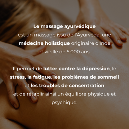 MASSAGE AYURVÉDIQUE