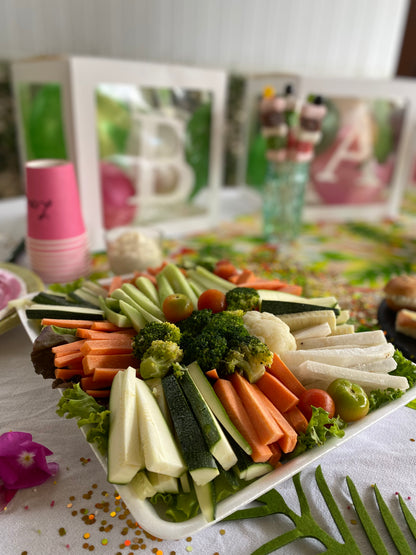 PLATEAU DE CRUDITÉS + SAUCES