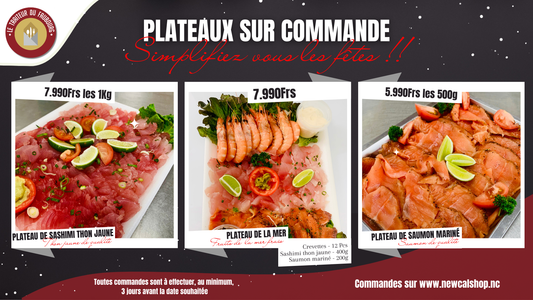 PLATEAUX SUR COMMANDE